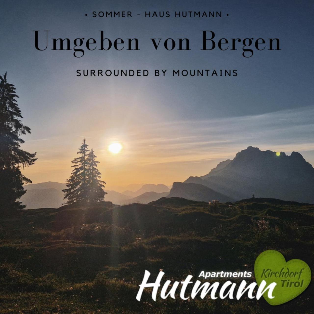 Hutmann Lejlighed Kirchdorf in Tirol Eksteriør billede